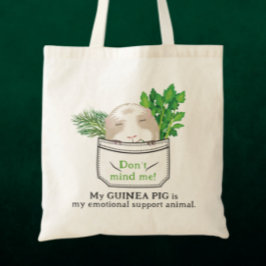 Cute Guinea Gris Tygkasse