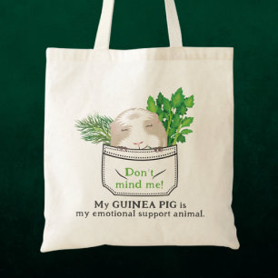 Cute Guinea Gris Tygkasse