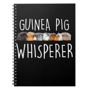 Cute Guinea-Gris Whisperer Animal Lover Gift Anteckningsbok