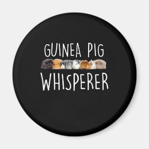 Cute Guinea-Gris Whisperer Animal Lover Gift Magnet
