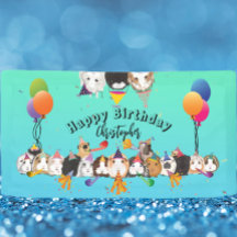 Cute Guinea Grisar & Balloth Birthday