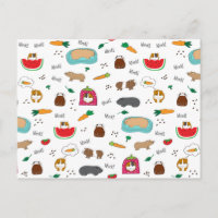 Cute Guinea Grisar Cavy Pellets Carrots