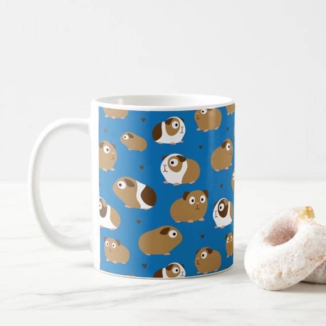 Cute Guinea Grisar Mugg (Med munk)