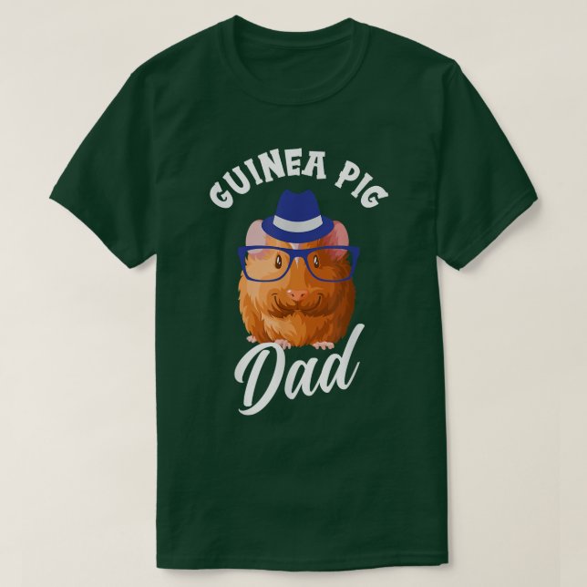 Cute Guinea Pig Dad 661  T Shirt (Design framsida)