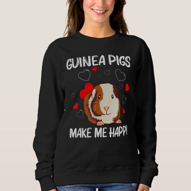 Cute Guinea Pig For Men Women Guinea Pig Rodent T Shirt (Framsida)