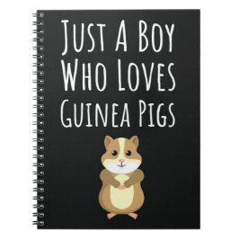Cute Guinea Pig Gifts For Baby Boys Kids Lover Anteckningsbok