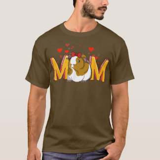 Cute Guinea Pig Mom Mommy Mother's Day Guinea Pig  T Shirt