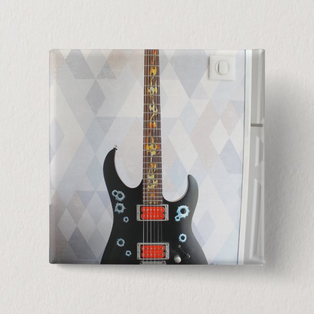 Cute Guitar Knapp (Framsida)