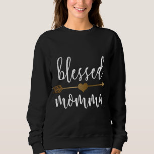 Cute Guld Arrow Blted Momma Thanksgiving T Shirt