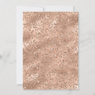 Cute Guld Cheetah Leopard Skin Skriv ut Mönster Tack Kort