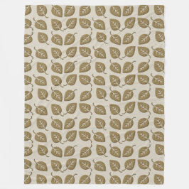 Cute Guld Löv Mönster Blanket Fleecefilt