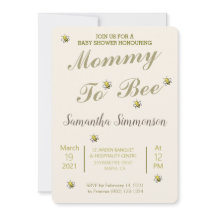 Cute Guld Mamma till Bebisduschar