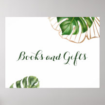 Cute Guld Tropical Handflatan Gender Neutral Baby 