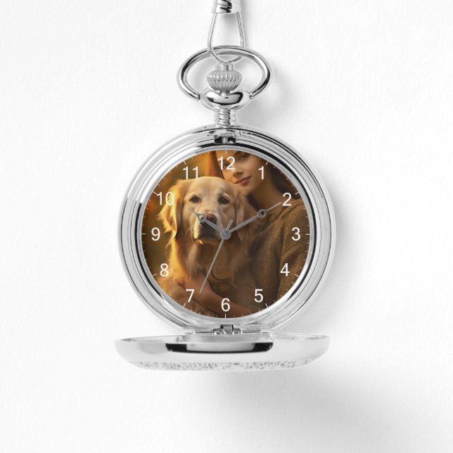 Cute Gulden hämmare Bästa Hund Mamma någonsin Armbandsur (Framsida)
