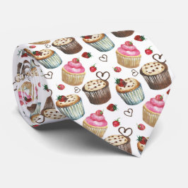 Cute gullgosbröd, bergsbröd mönster slips