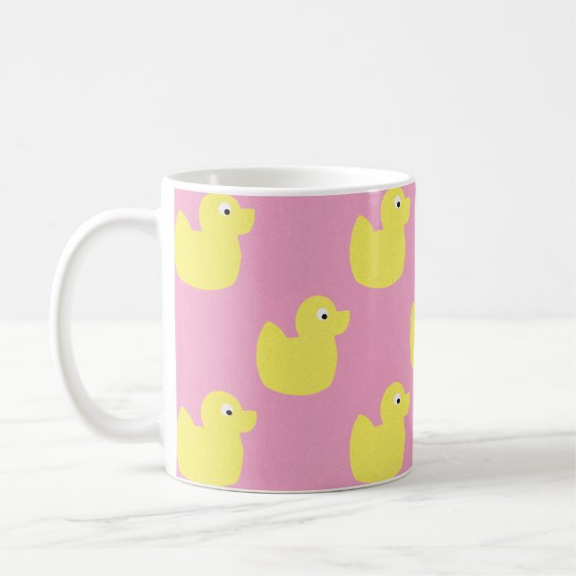 Cute gult-ankor kaffemugg (Vänster)