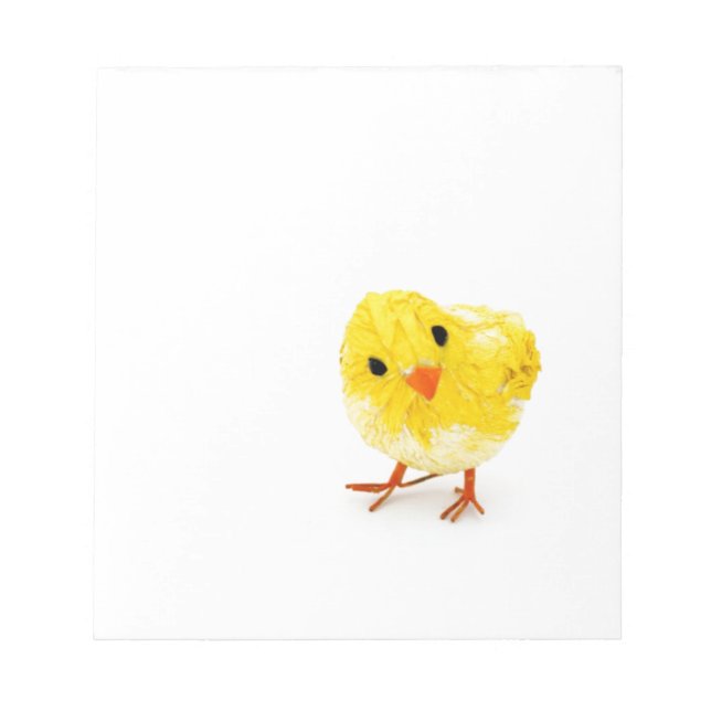Cute gult baby chick anteckningsblock (Framsida)