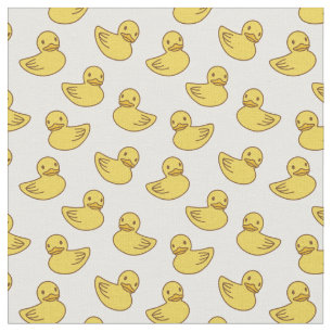 Cute Gult Babyskor Anka Ducky Mönster Tyg