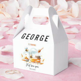 Cute Gult Bee & Solros 1:a bidagen Presentaskar