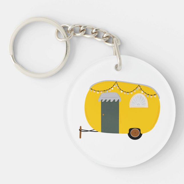 Cute Gult Caravan (Framsidan)