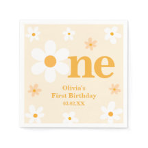 Cute Gult Daisy en födelsedagsflicka