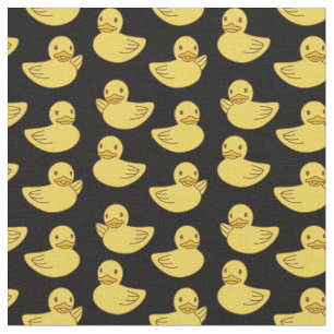 Cute Gult Ducky Rubber Ankor Tyg