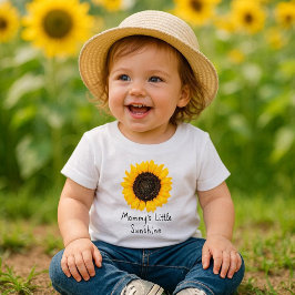 Cute Gult Flower Solros T Shirt