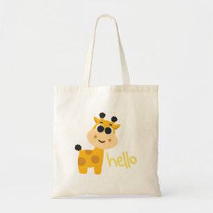 Cute Gult Giraffe Tygkasse