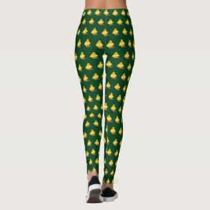 Cute Gult, kullande baljor ditt Färg Leggings