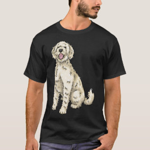 Cute Gult Labradoodle Cute Hund T Shirt
