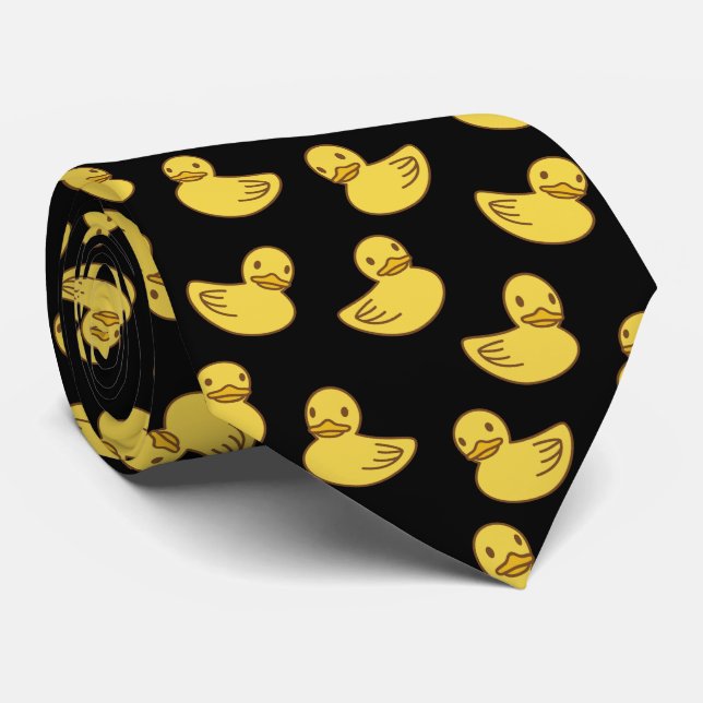 Cute Gult Mönster Ducky Slips (Rullad)
