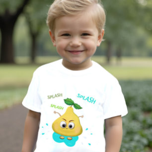 Cute gult päron t shirt