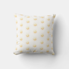 Cute Gult Sunshine Boho Whimsical Kids Nursery Kudde