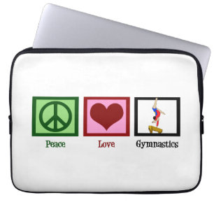Cute Gymnastics Laptop Fodral