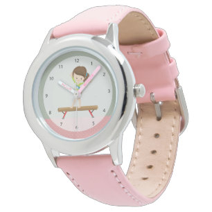 Cute gymnastikflicka armbandsur
