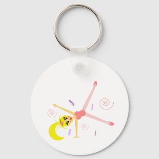 Cute Gymnist-Nyckelring Nyckelring