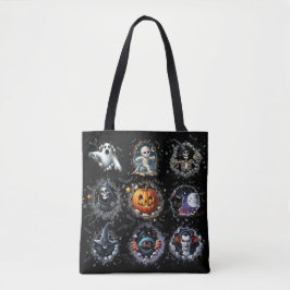 Cute Halloween Bag Tygkasse