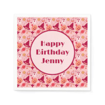 Cute Halloween Birthday Add Girl's Namn Rosa