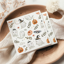 Cute Halloween Birthday Napkins Pappersservett