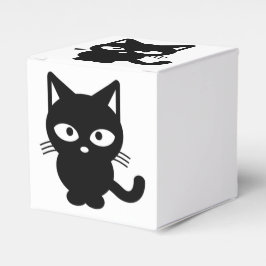 Cute Halloween Black Cat Kattunge Presentaskar