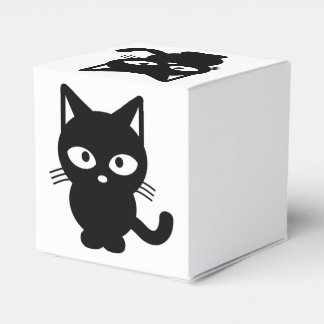 Cute Halloween Black Cat Kattunge Presentaskar