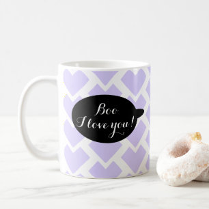 Cute Halloween Boo Kaffemugg