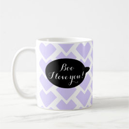 Cute Halloween Boo Kaffemugg