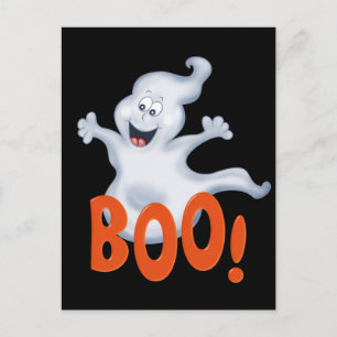 Cute Halloween boo-vykort för Helgdag Helg Vykort