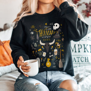 Cute Halloween Botaniskt Witch T Shirt