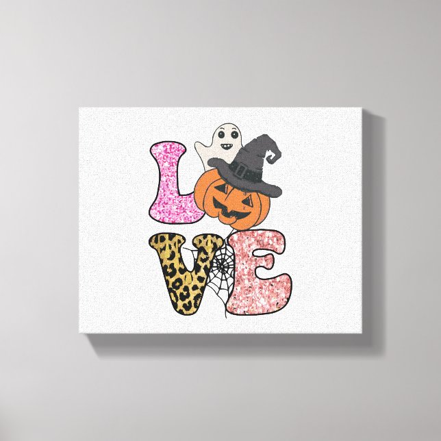 Cute Halloween Canvastryck (Framsida)