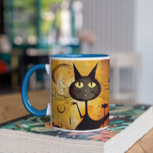 Cute Halloween Cats 2 Mugg
