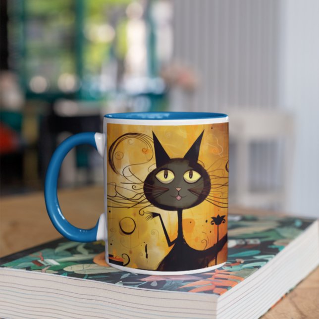 Cute Halloween Cats 2 Mugg (Cute Halloween Cats version 2 Mug
)