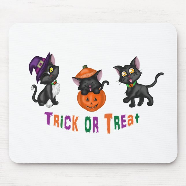 Cute Halloween Cats Musmatta (Framsidan)