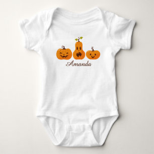 Cute Halloween Colorful Funny Orange Pumpkin T Shirt